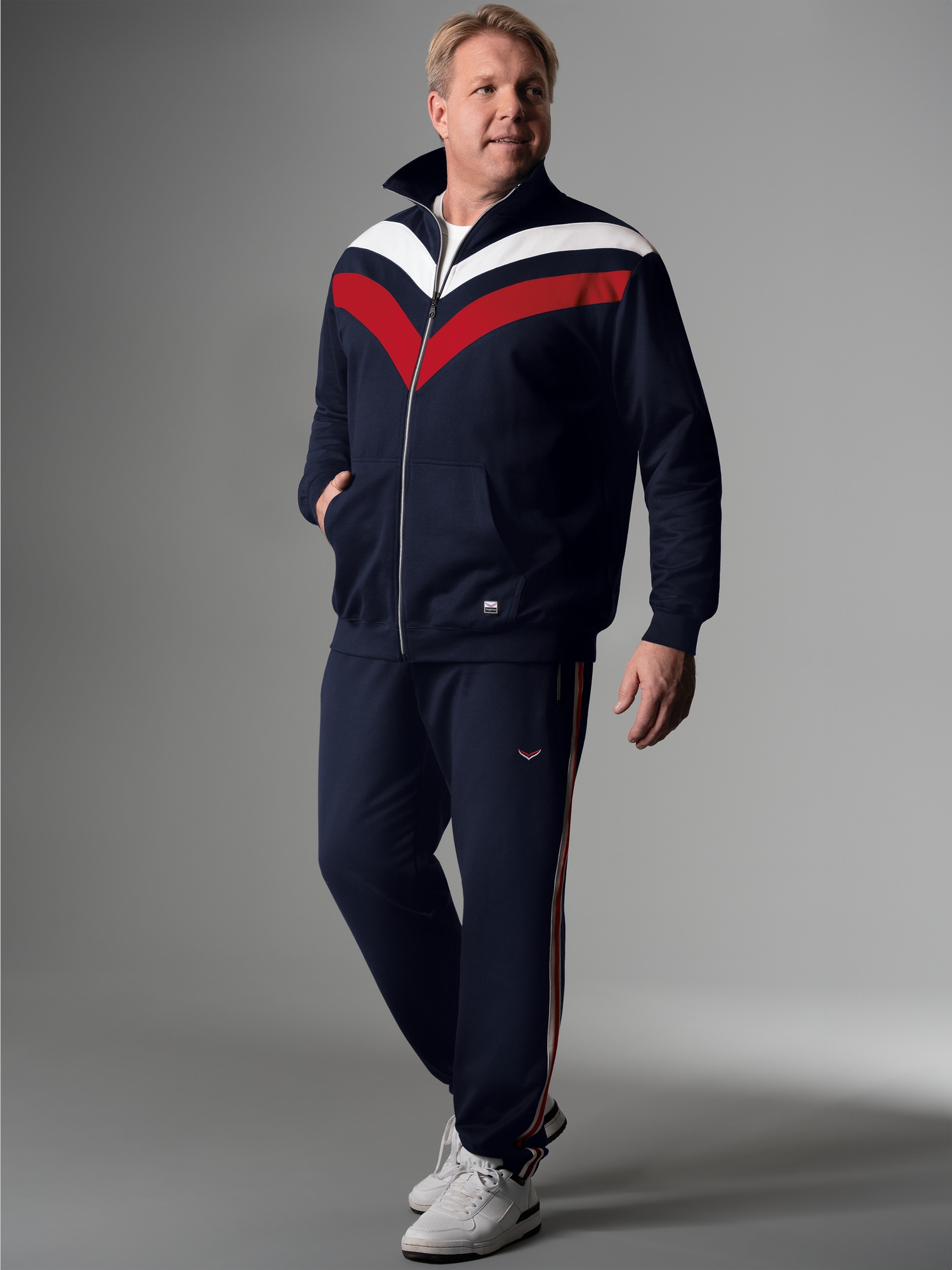 Jogginganzug im sportlichen Look Navy