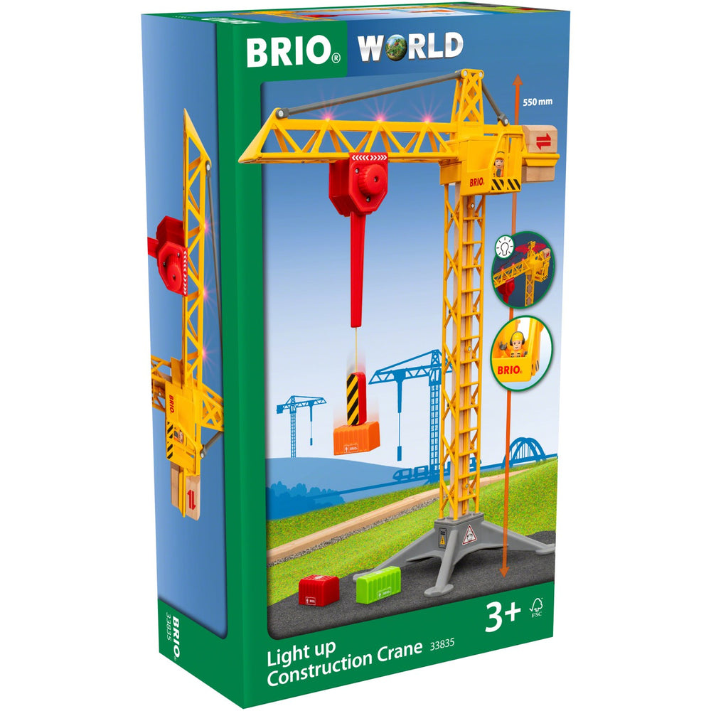 Køb BRIO® 33835 Byggekran Med Lys