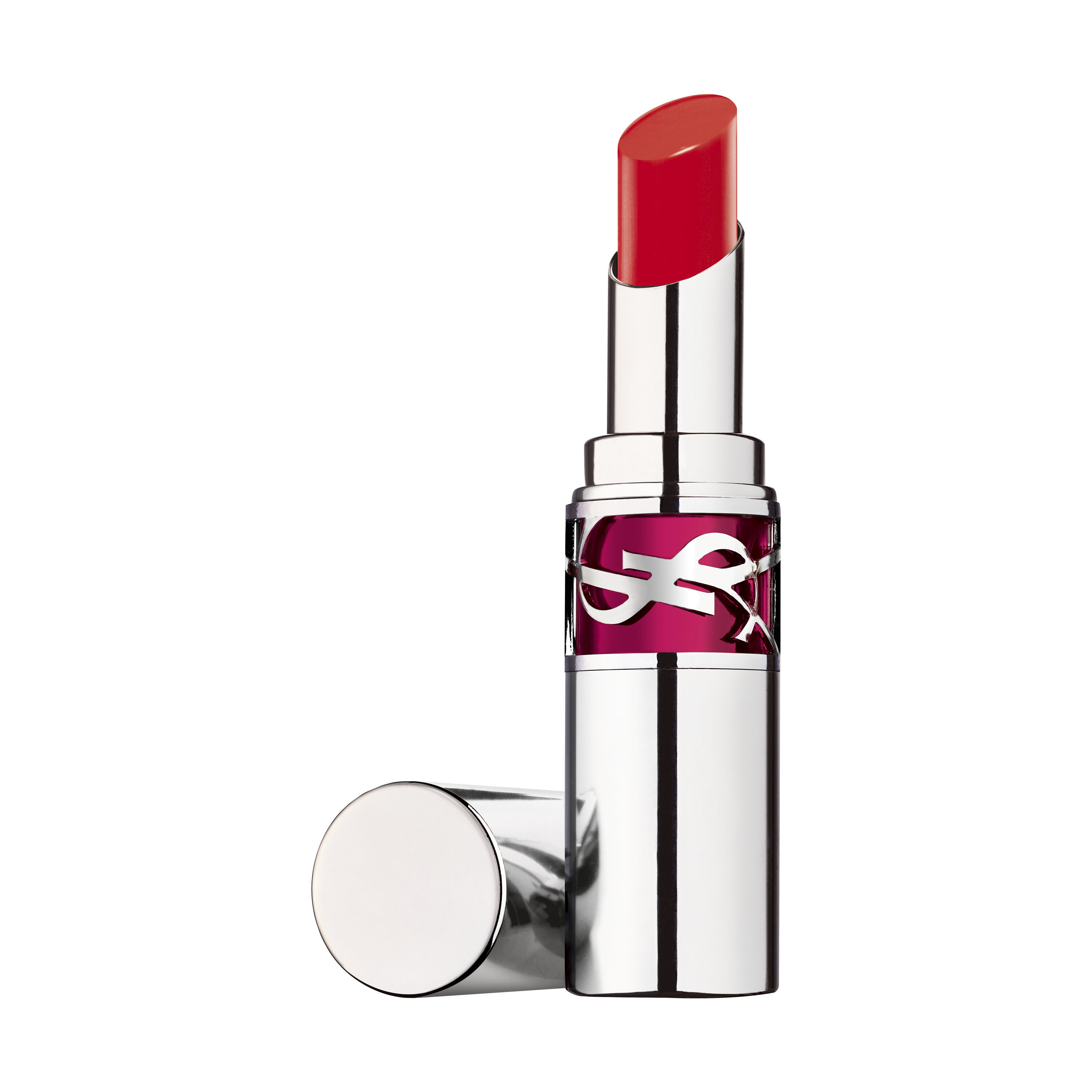 YSL LOVESHINE CANDY GLAZE  GLOSS EFFET REPULPANT EN STICK - 10-Red-Crush