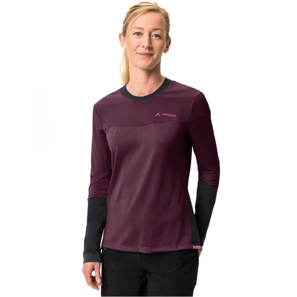 Maillot VTT VAUDE WOMEN'S MOAB LS PRO SHIRT CASSIS