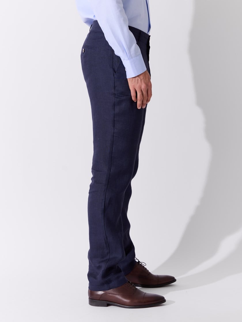 Luca linbukse Navy Blazer