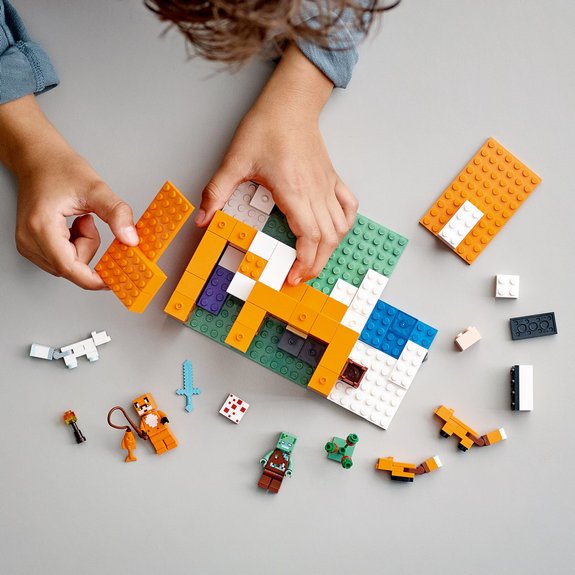 Le refuge Renard LEGO Minecraft 21178