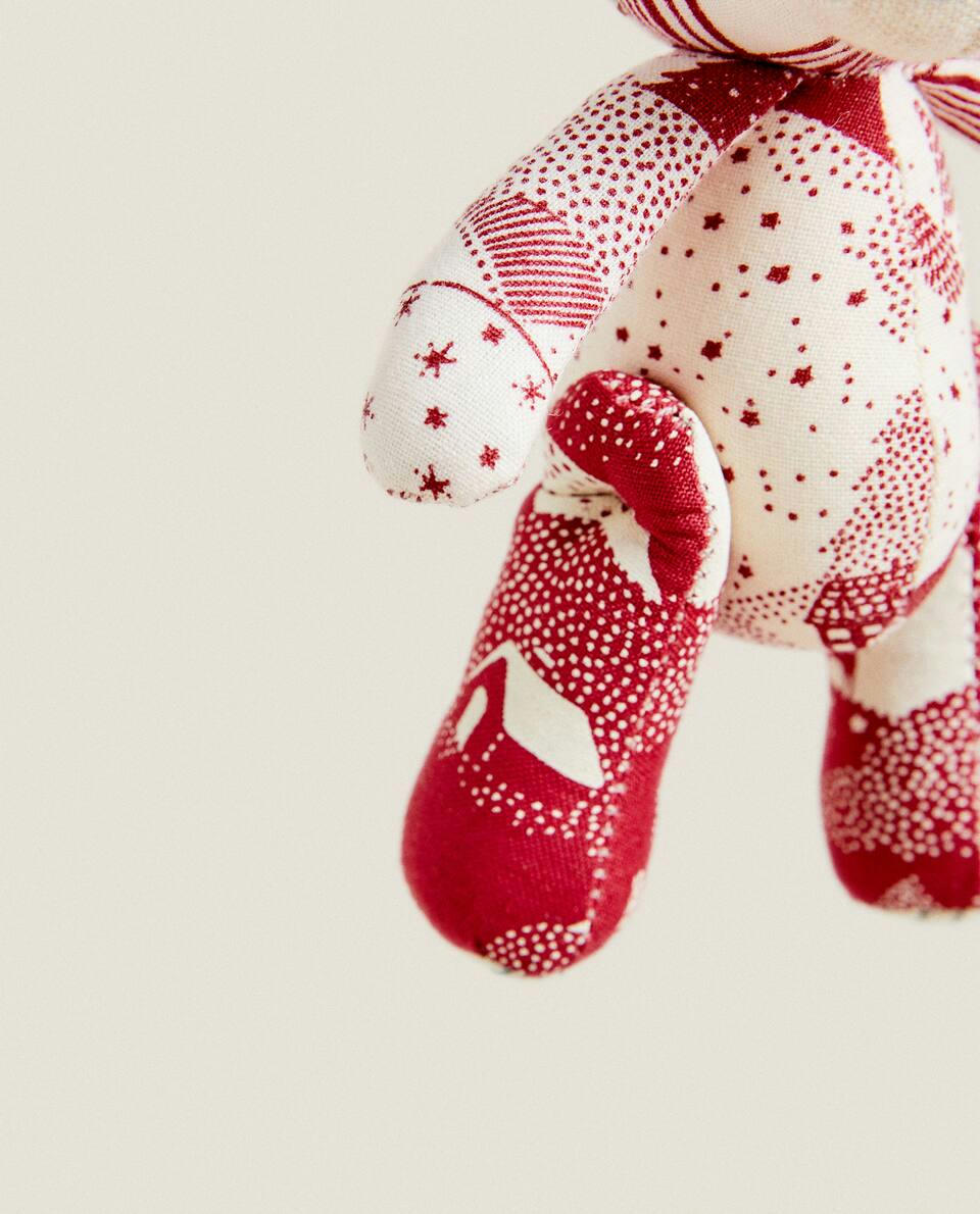 URSO DE RETALHOS DE NATAL
