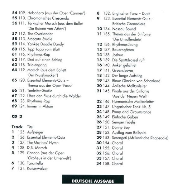 De Haske Essential Elements CD-Set 2