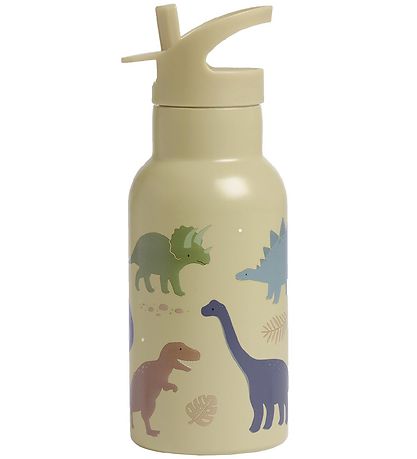 A Little Lovely Company Trinkflasche - 350 ml - Edelstahl Steel