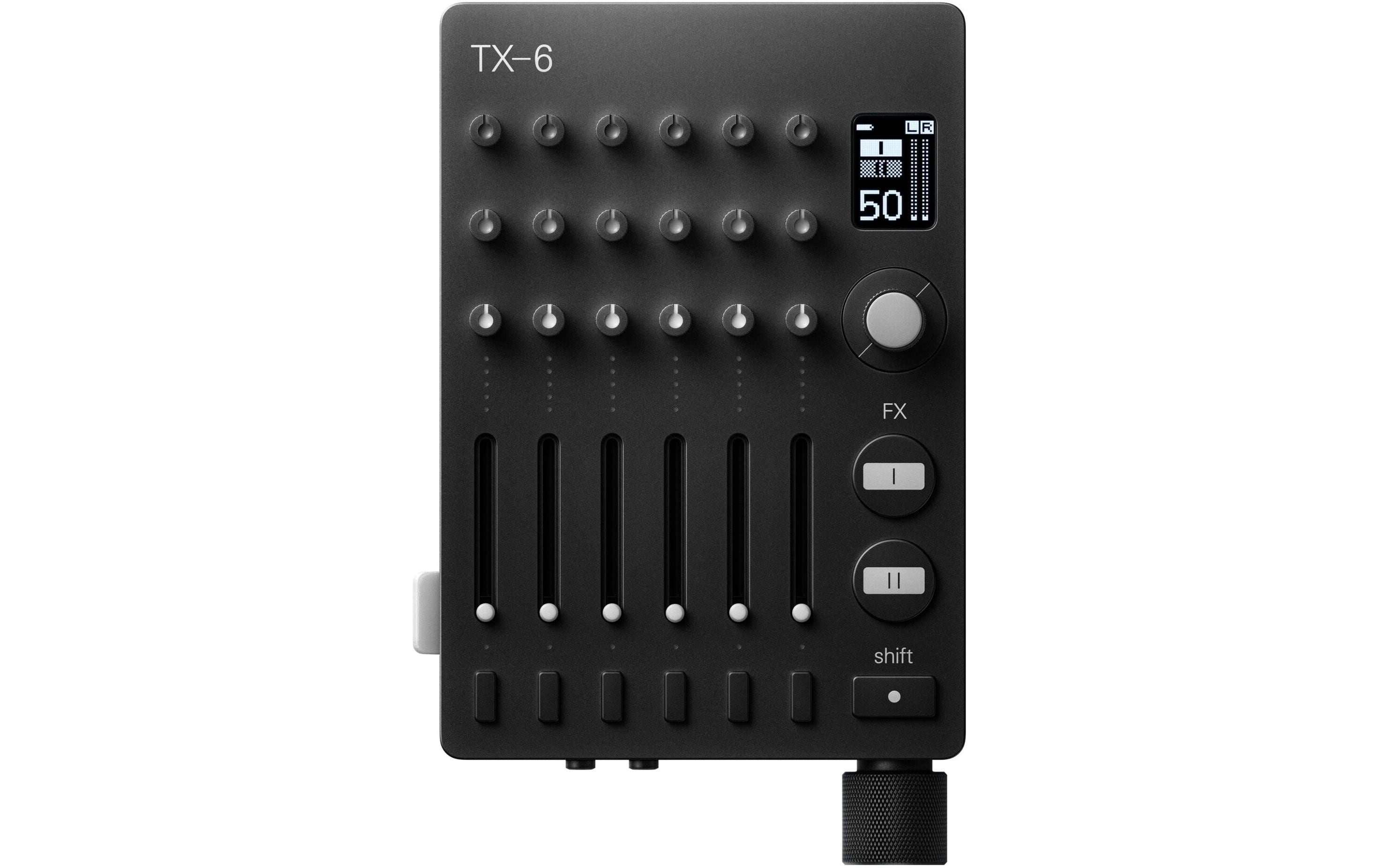 DJ-Mixer TX-6<br>Ultra-portabler Line-Mixer
