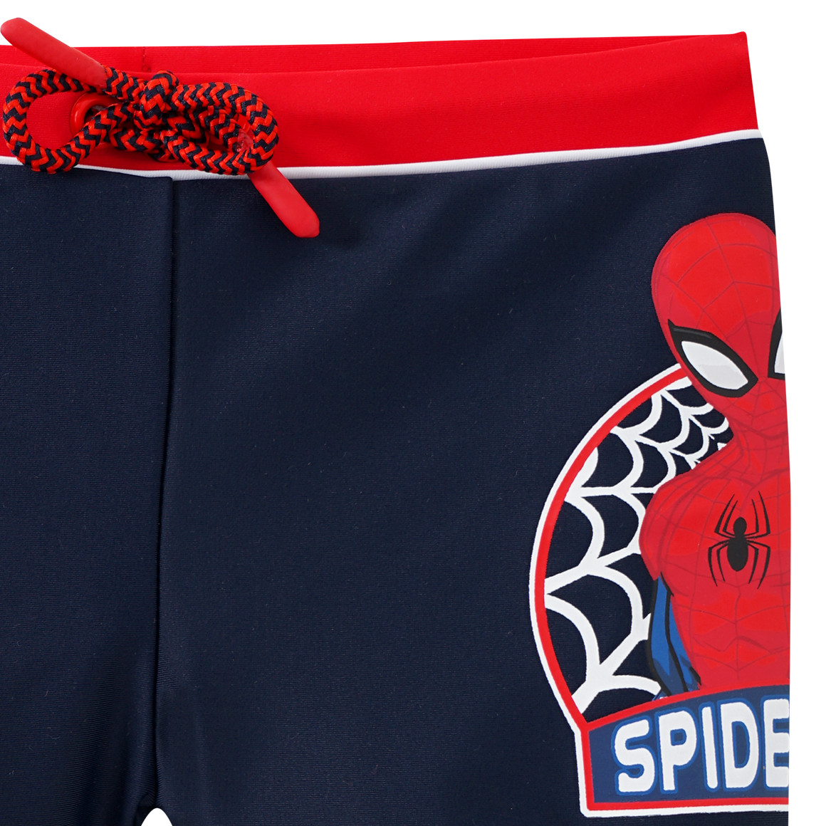 Topolino MARVEL Spider-Man Badehose mit Tunnelzug dunkelblau / rot
