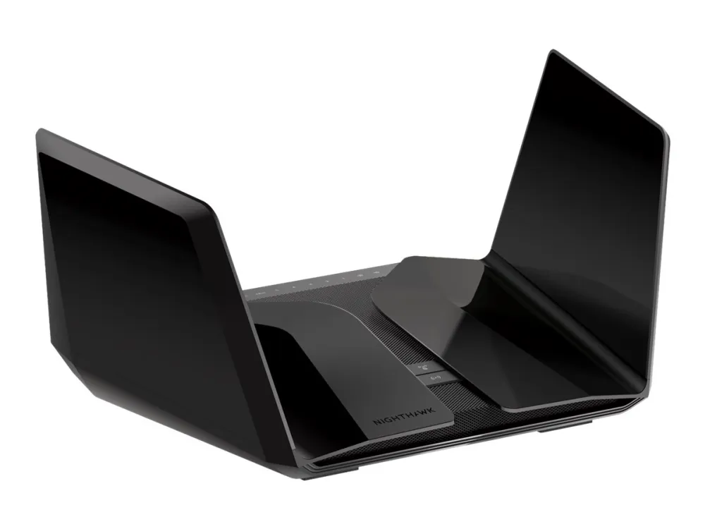 NETGEAR Nighthawk RAXE500 - Trådløs router 4-port switch - 1GbE, 2.5GbE - Wi-Fi 6E - Multi-Band