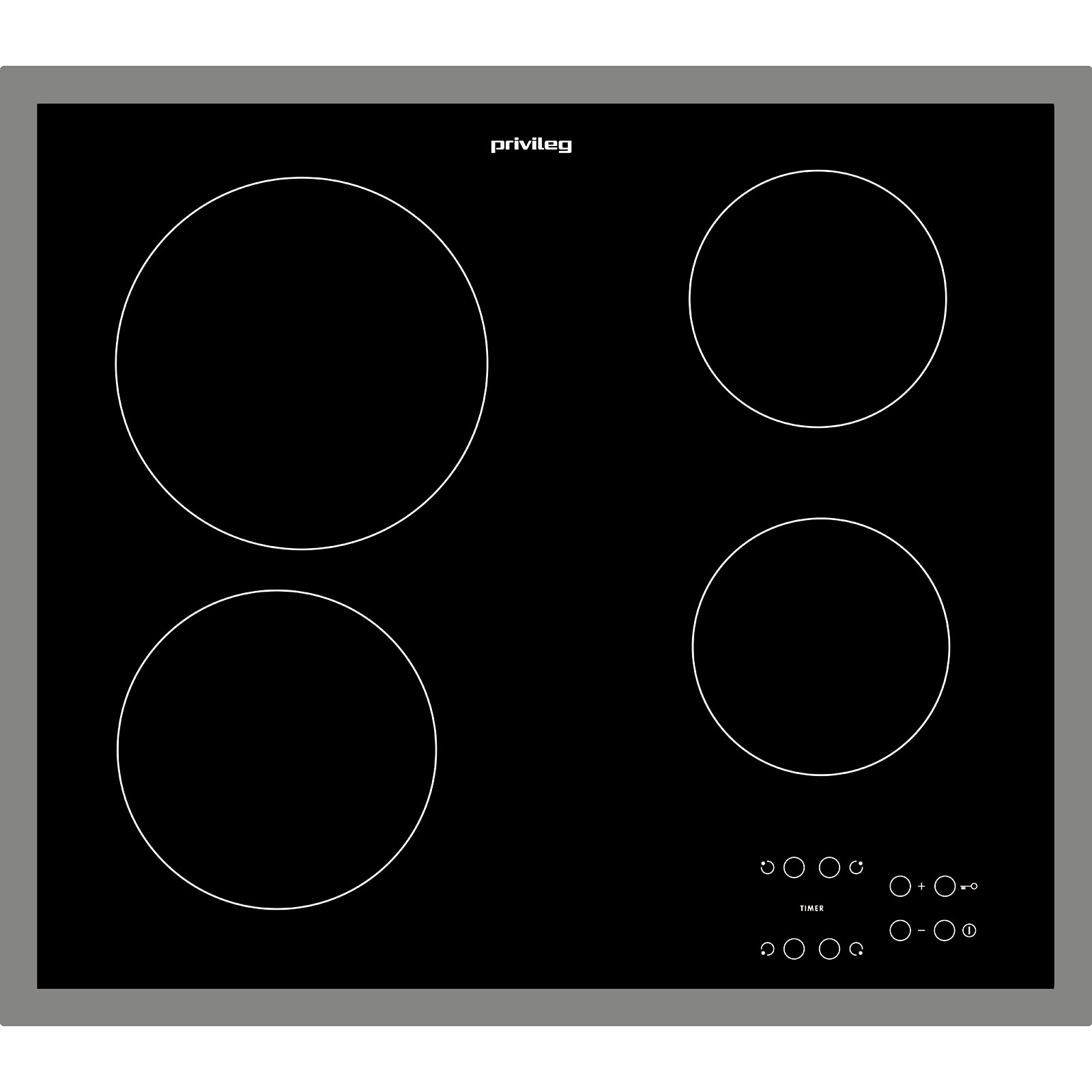 PRIVILEG Einbau-Kochfeld PCTAC K6042 IN - Touch-Control