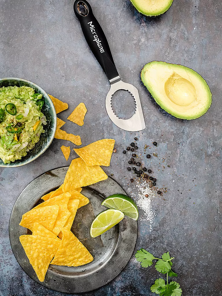 MICROPLANE Avocado Tool 18cm Schwarz / Edelstahl schwarz