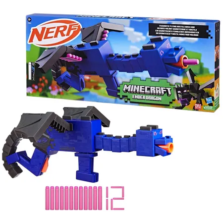 Nerf Minecraft Ender Dragon Dart-Blaster