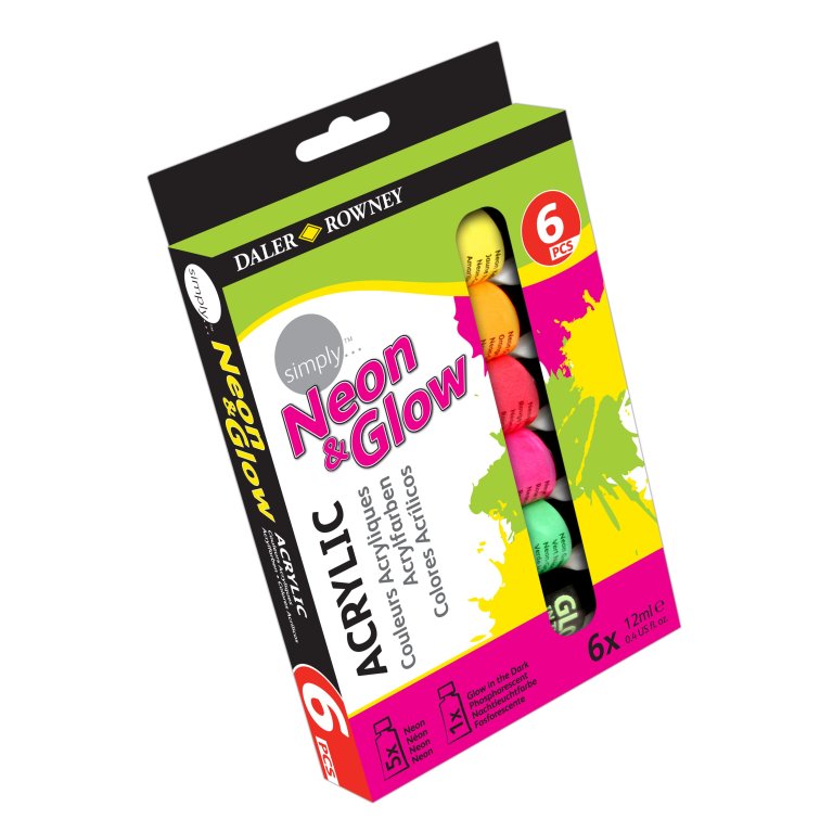 Daler-Rowney Acrylfarbe Simply Acrylic, Set
