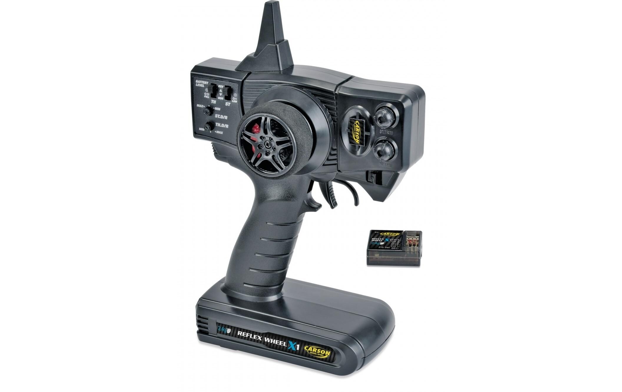 Fernsteuerung Reflex X1 2-Kanal2-Kanal 2.4 GHz Pistolensender für RC Fahrzeuge