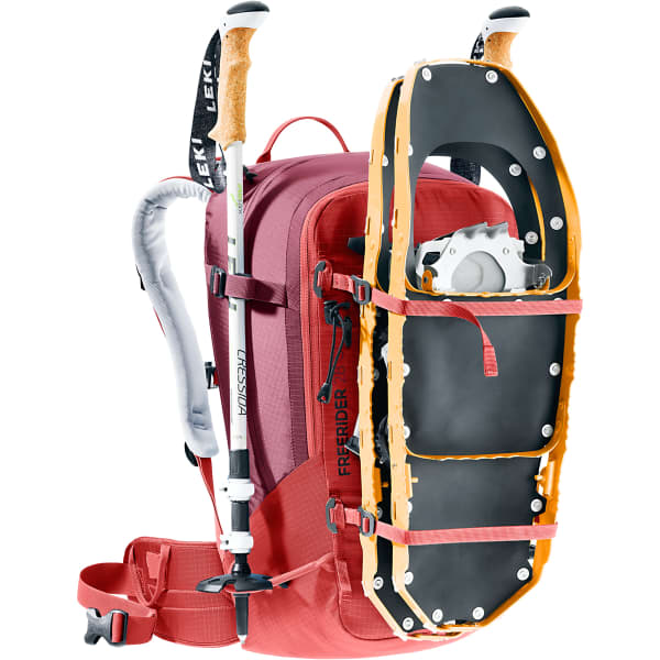 Sac à dos ski rando DEUTER FREERIDER 28 SL CURRANT/MARON