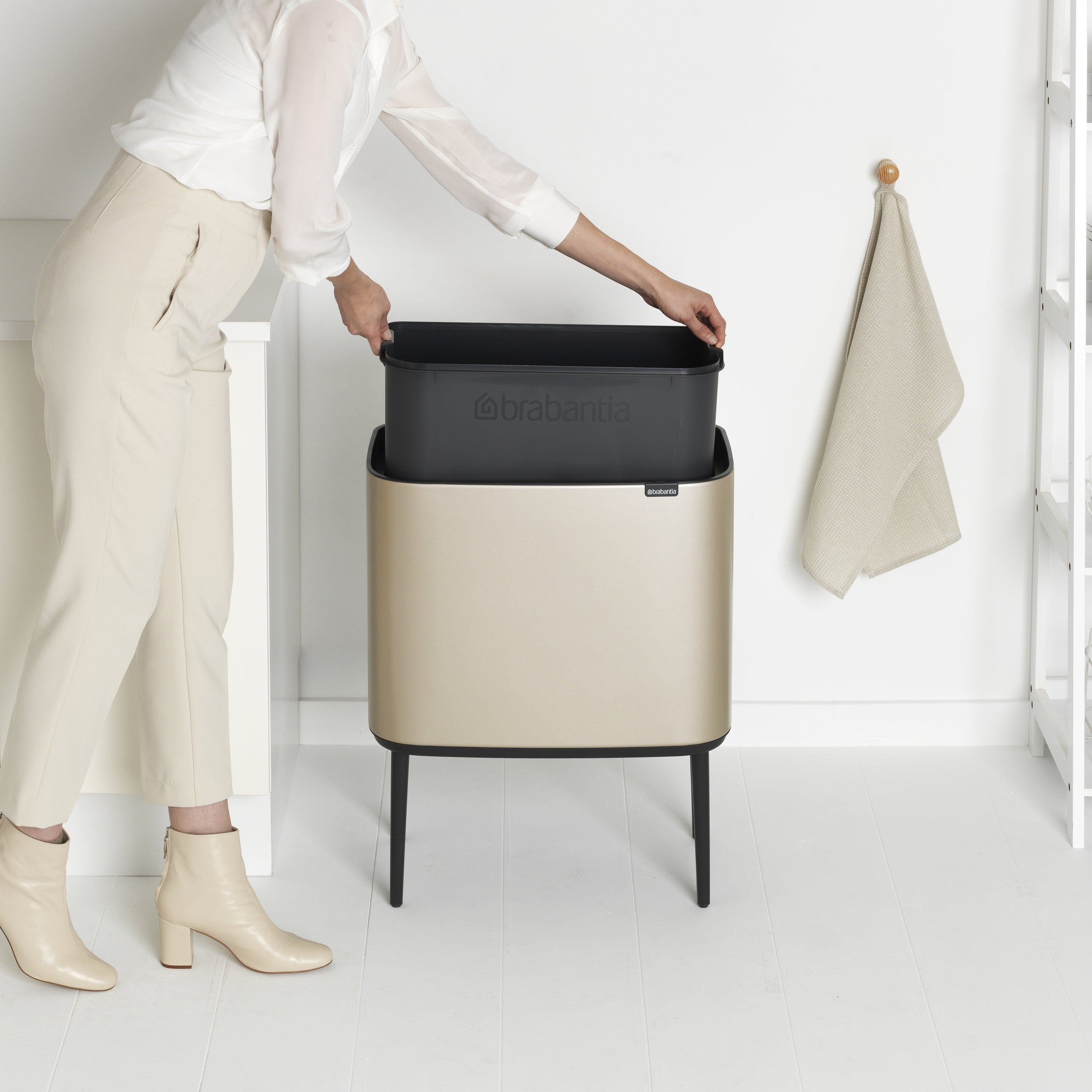 Brabantia Bo Touch Bin Afvalemmer 36 Liter