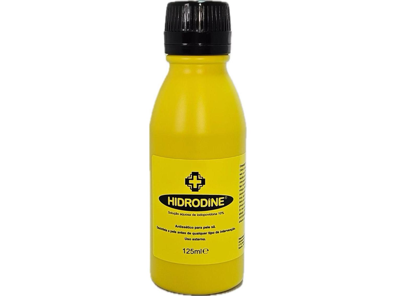 SOLUÇÃO DÉRMICA HIDRODINE DE IODOPOVIDONA 10% 125ML