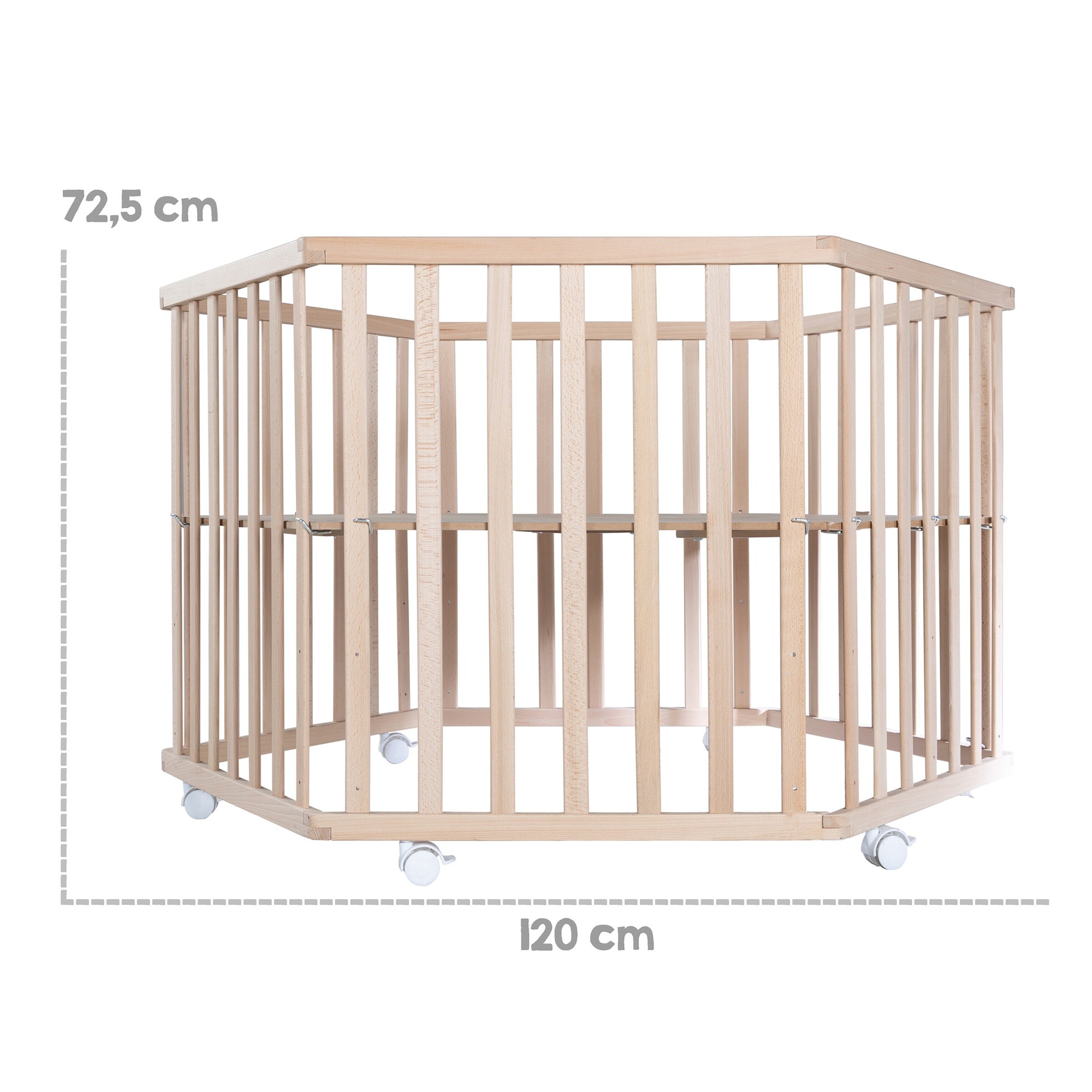 roba Laufgitter 6-eckig roba Style grau
