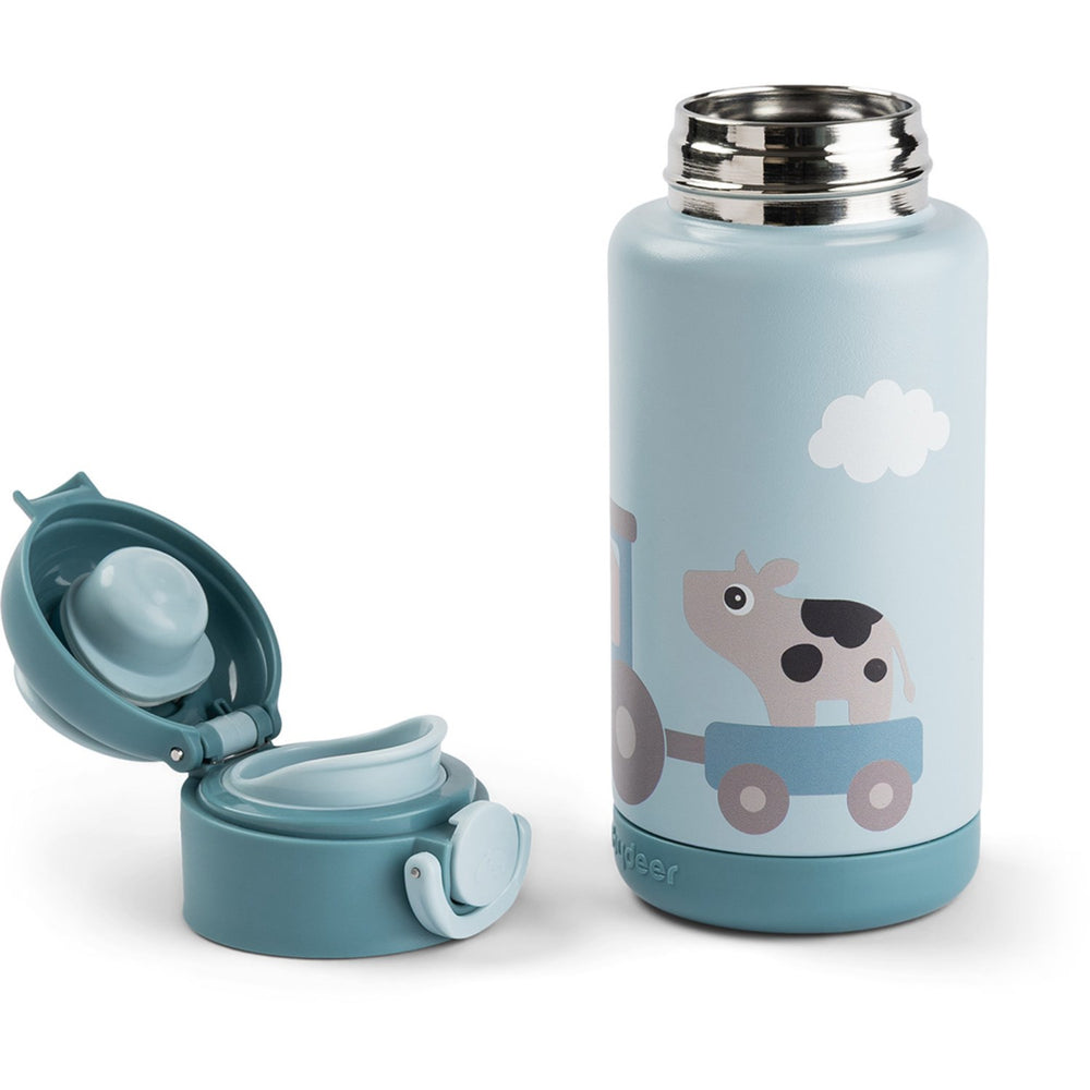 Køb DonebyDeer Blue Termoflaske Tiny Farm 340 Ml