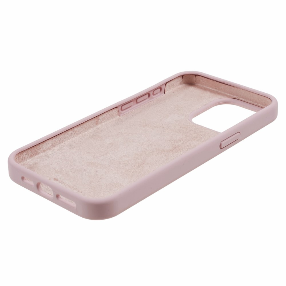 Mercury Goospery - iPhone 15 Pro Silikon Case Hülle - Rosa (Matt)