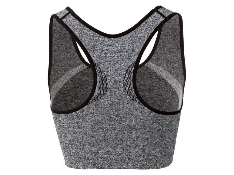 Set van 2 sport-BH's medium-level, naadloos