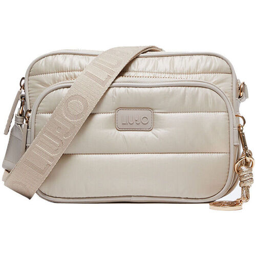 Liu Jo - Bandolera acolchada de nailon Beige