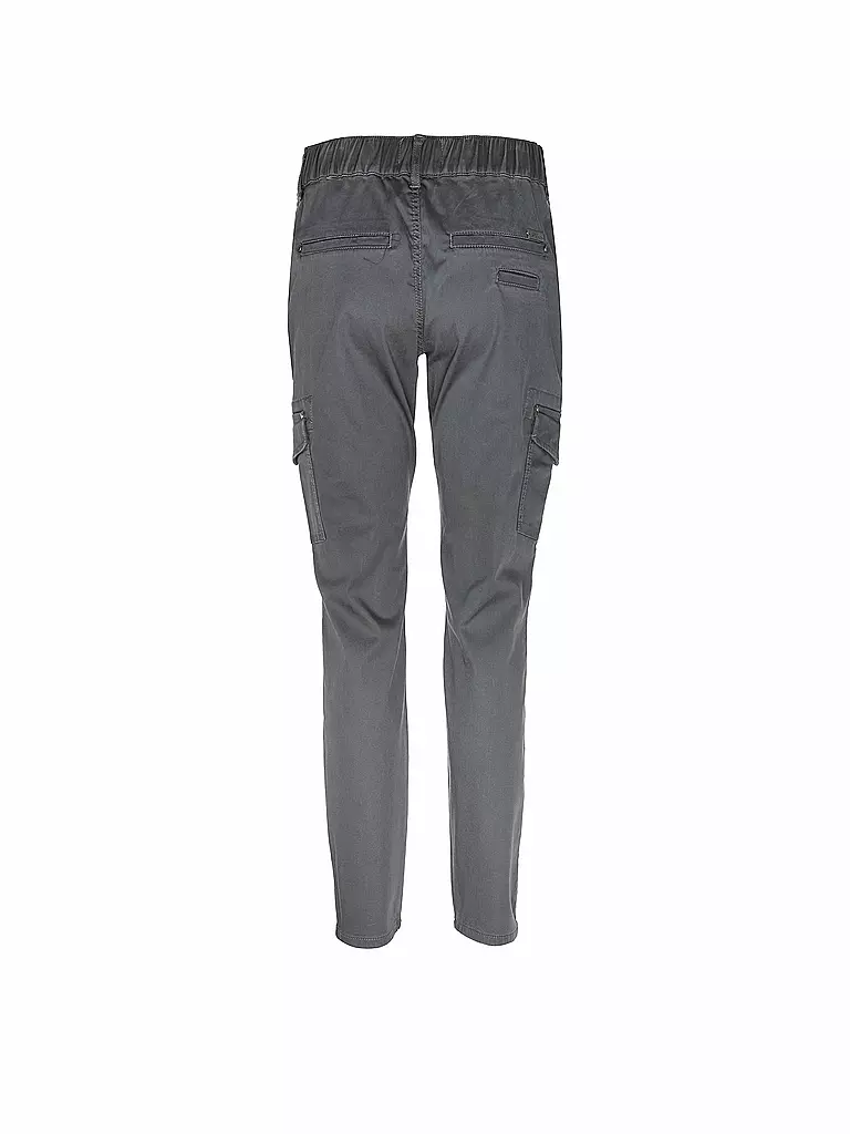 MOS MOSH Cargohose MMGILLESTIMAFPANT grau