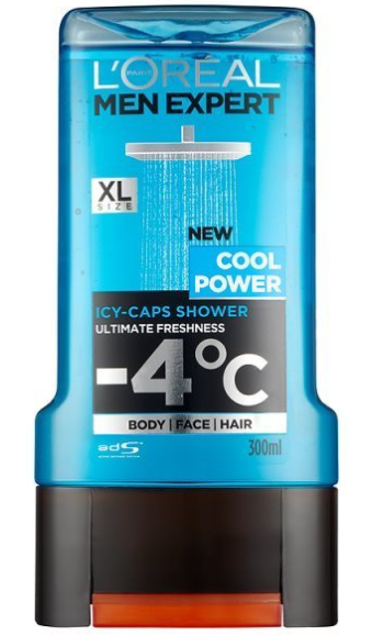 L'Oréal Paris Men Expert Showergel Cool Power 300ml