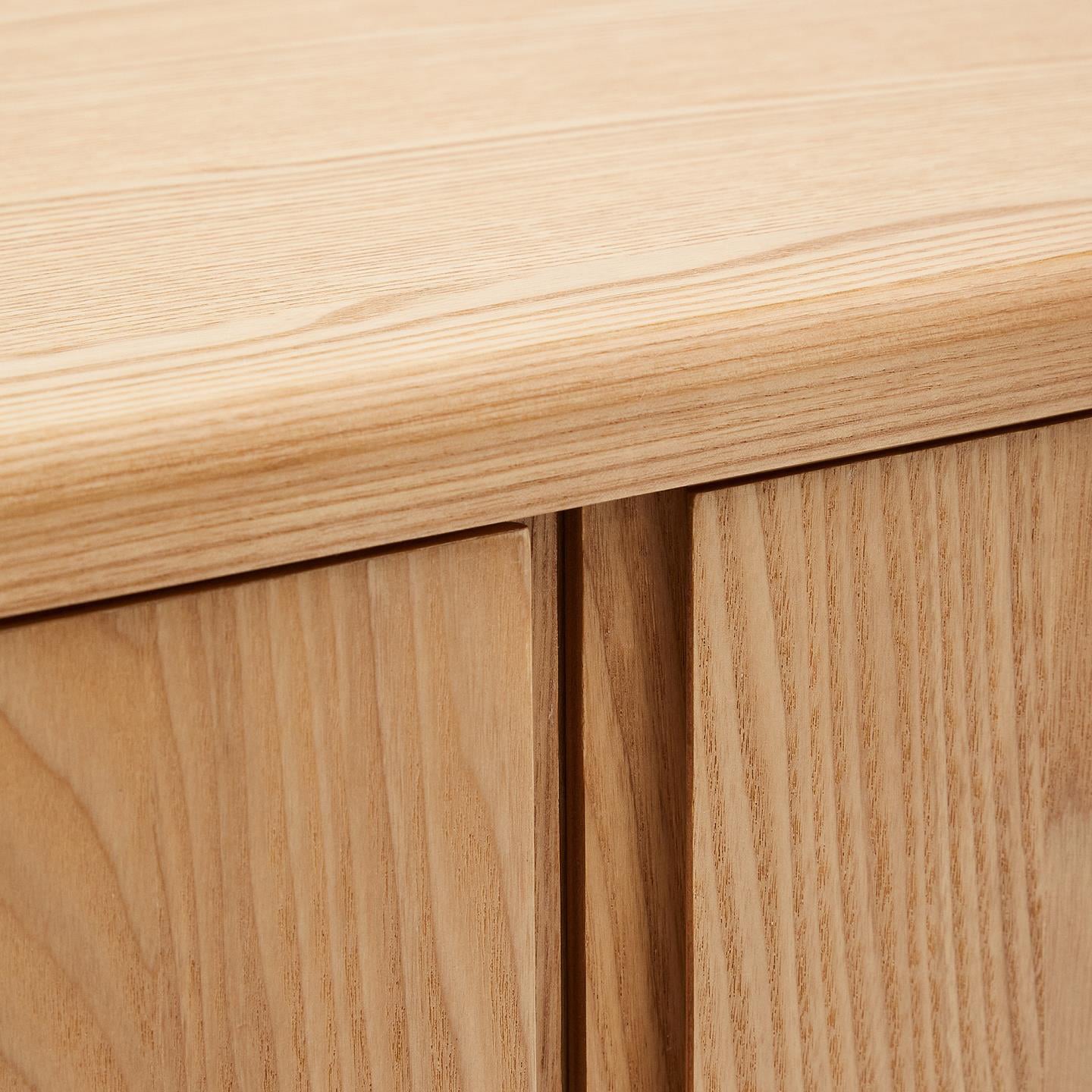Kave Home Highboard SALAYA 100 x 134 cm Eschefurnier/natur