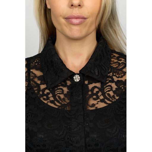 2-Biz Tea Blondeskjorte, Black, 46
