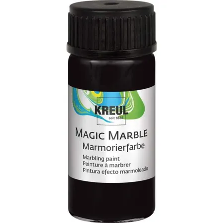 KREUL Magic Marble Marmorierfarbe Schwarz 20 ml