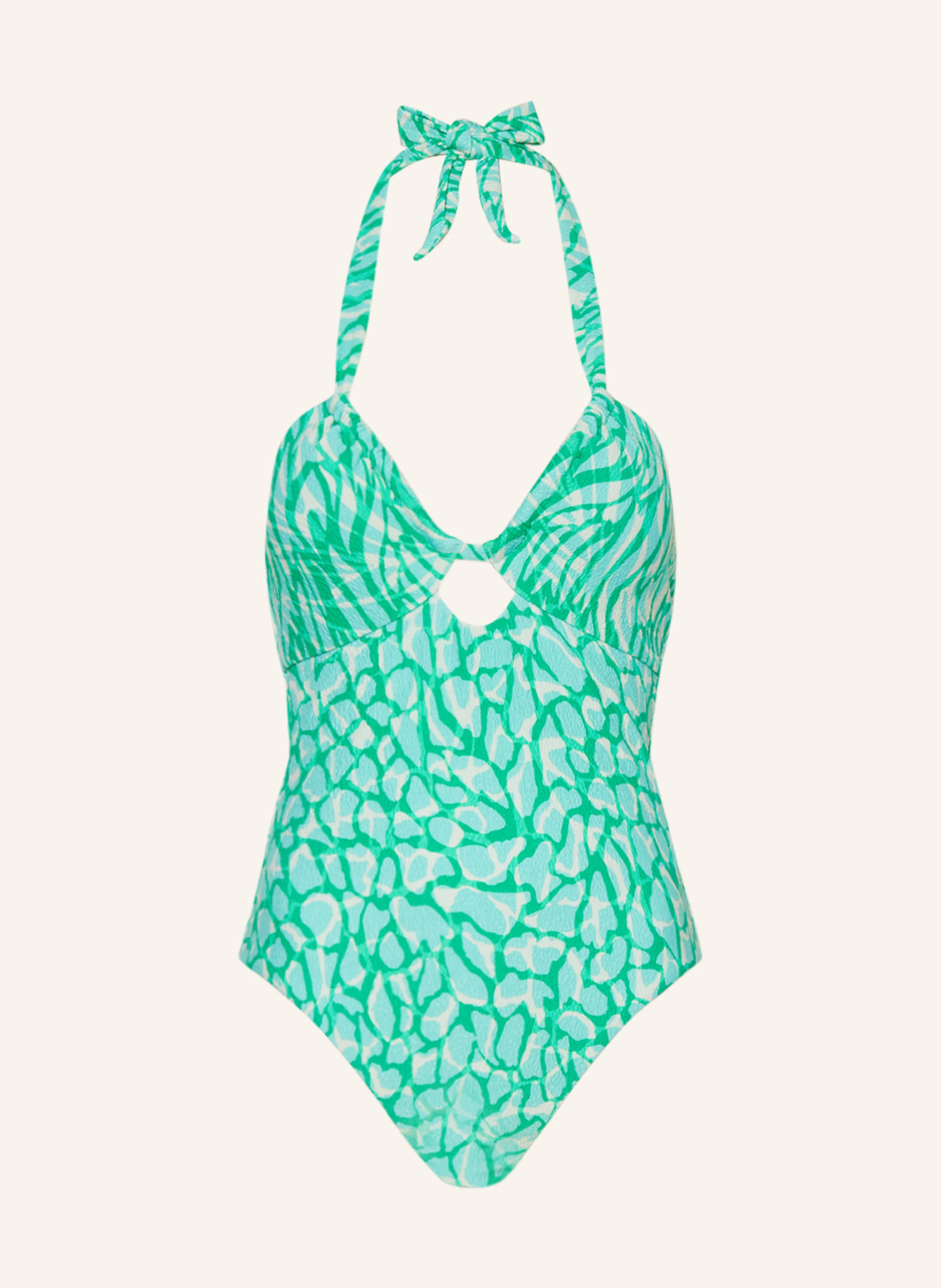 SEAFOLLY Neckholder-Badeanzug ANIMAL INSTINCT