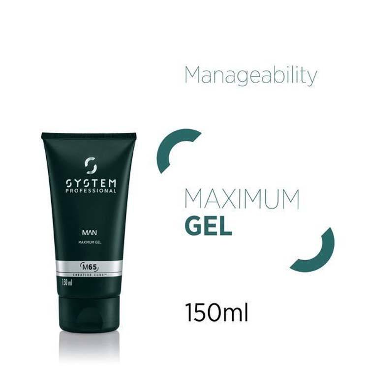 System Professional Man Maxximum Gel 150ml