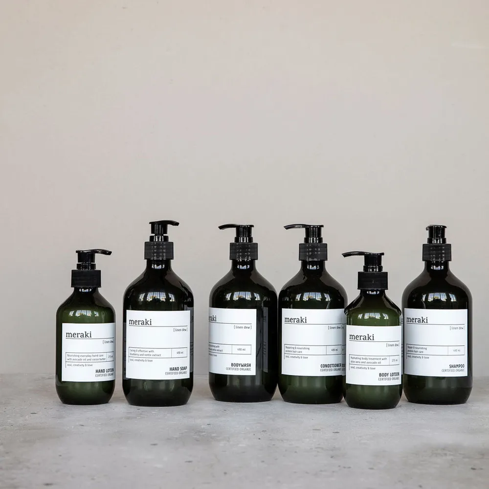 Meraki håndsæbe, Linen Dew - 490 ml