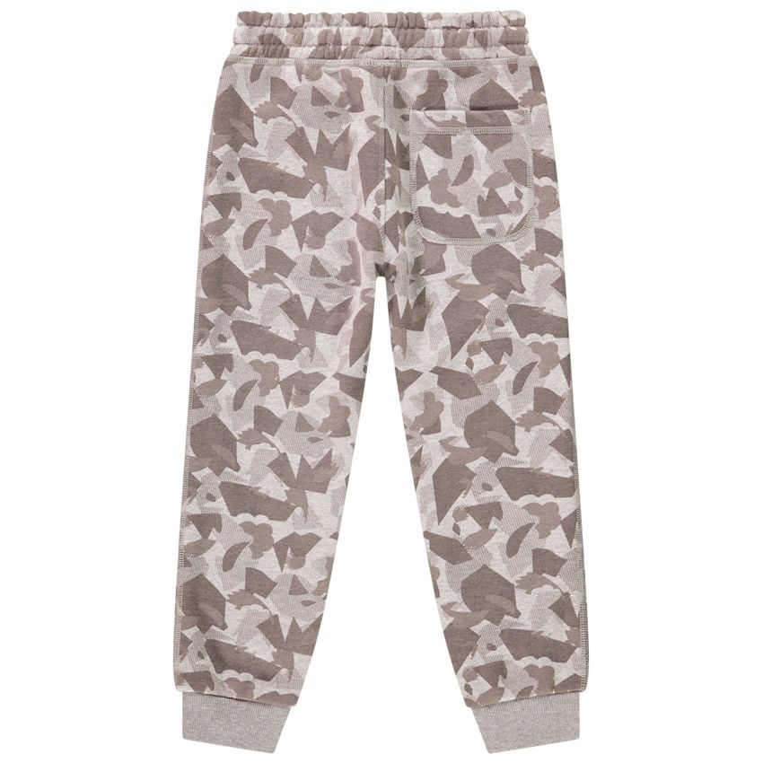 Pantalon de jogging en molleton pour enfant garçon - Gris chiné