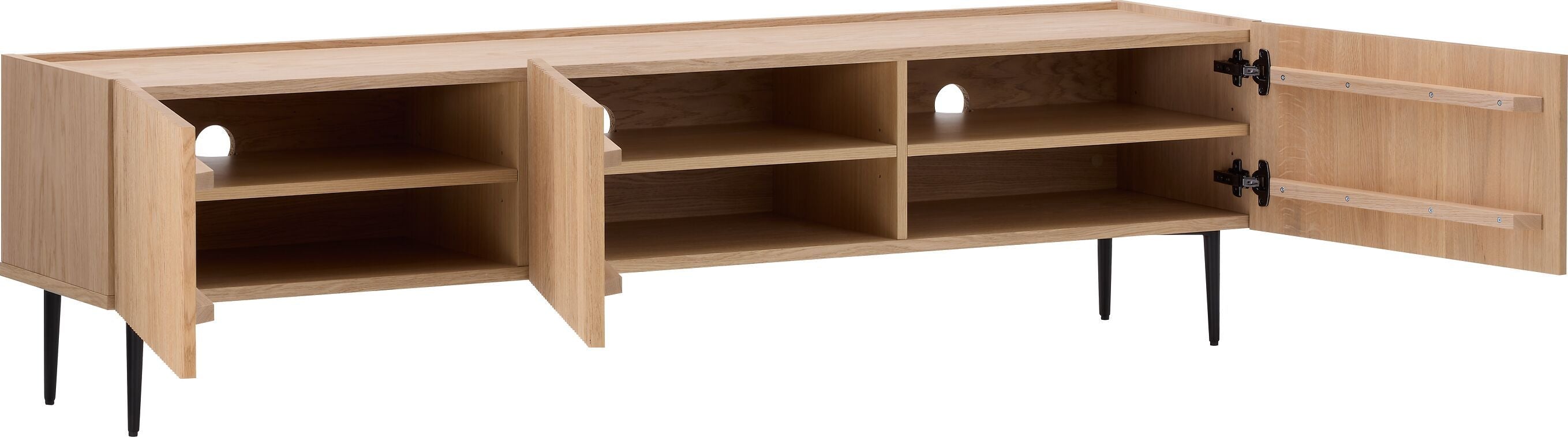 ILVI Lowboard - Natur / B: 180.0 cm x T: 40.0 cm x H: 47.3 cm