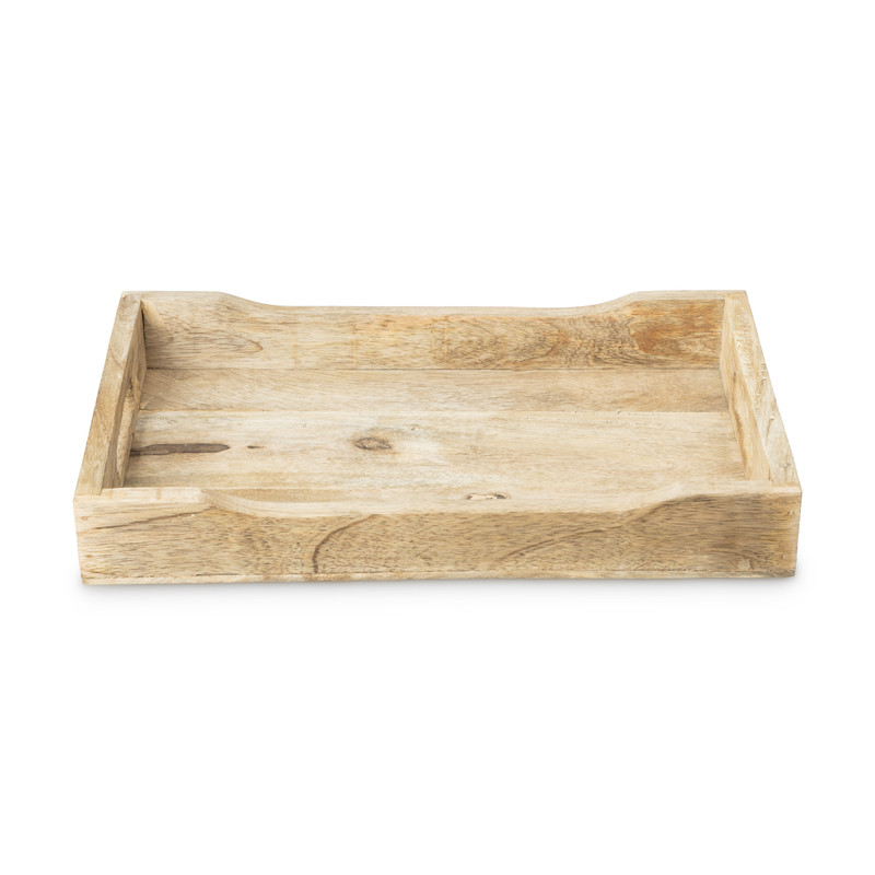 Dienblad klein - mangohout - 37x25 cm