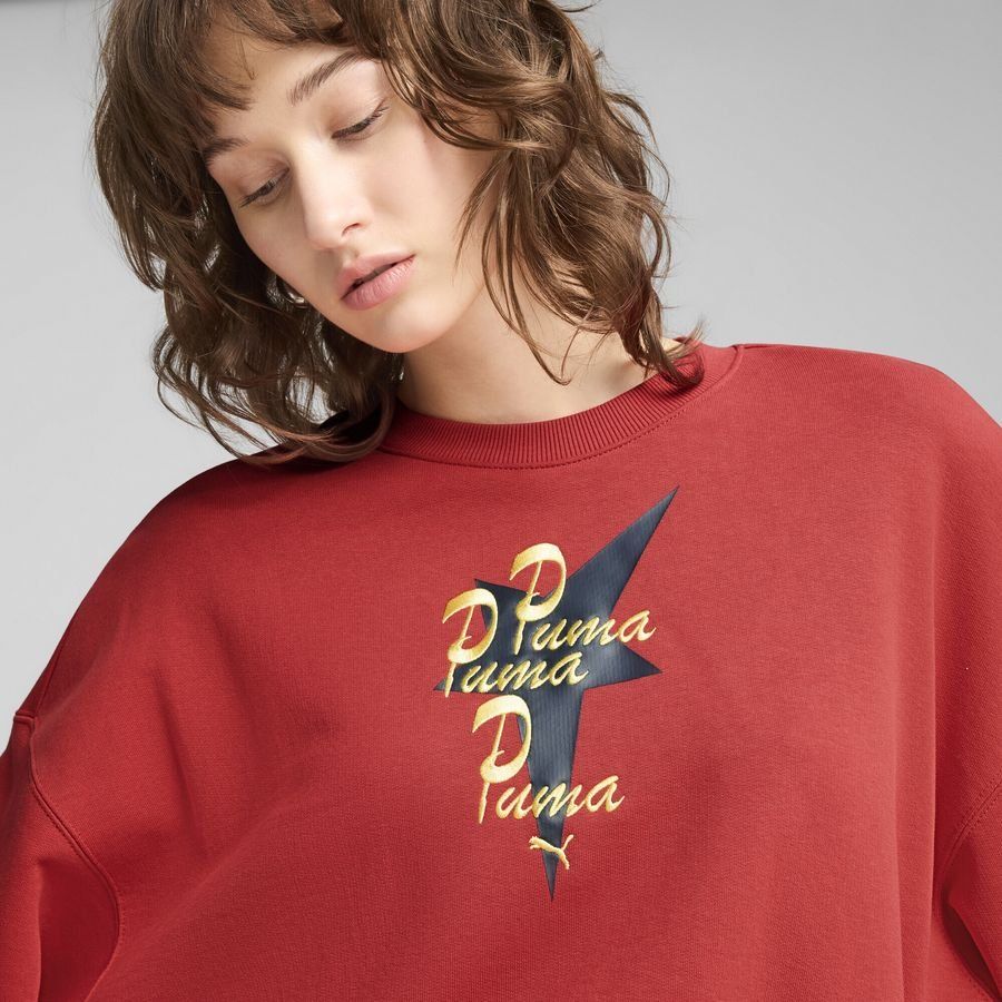 Puma ROAD TO UNITY Oversized-Crewneck mit Grafik