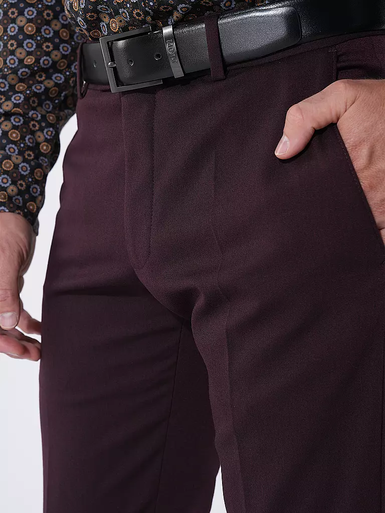 STRELLSON Anzughose Slim Fit MELWIN rot