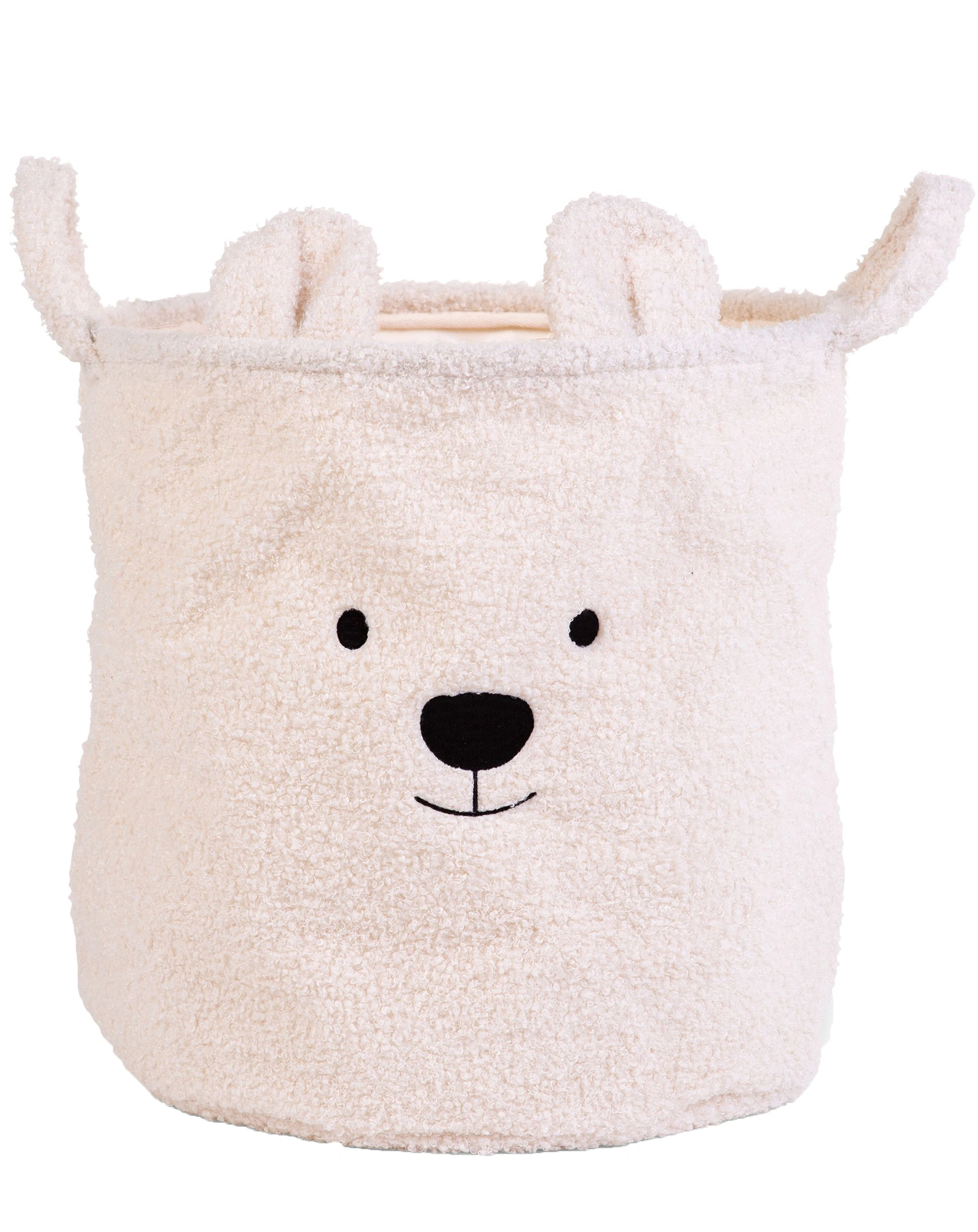 Aufbewahrungskorb TEDDY (40x40x40) in offwhite