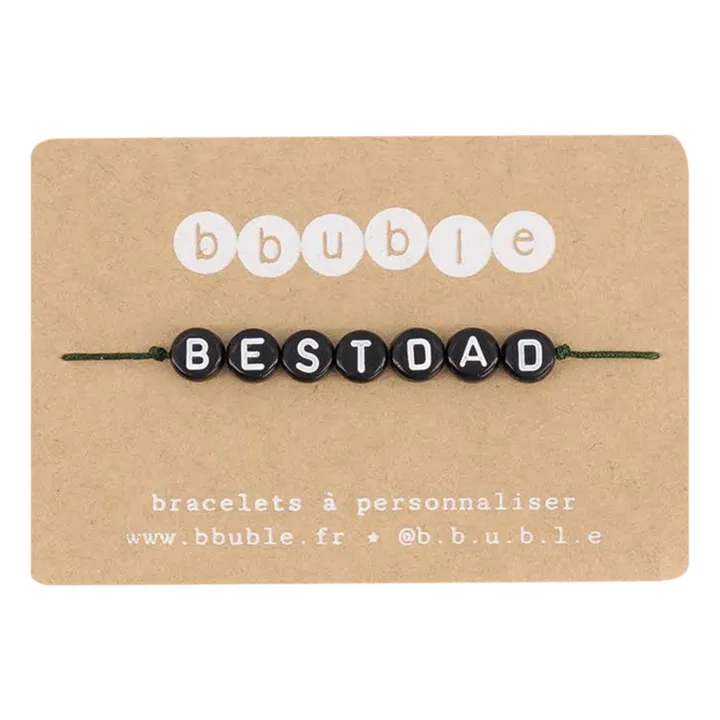 Bbuble Bracelet Bestdad - Collection Femme  | Noir