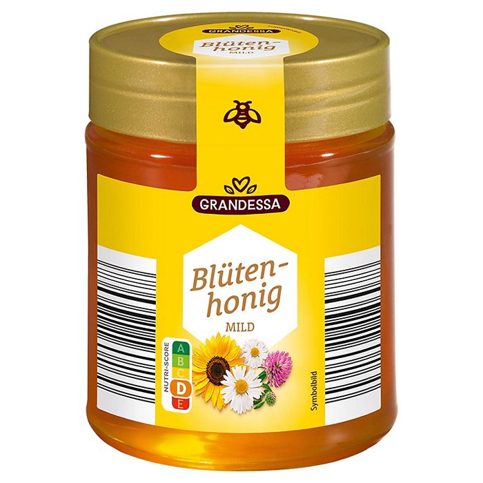 GRANDESSA Blütenhonig 500 g, mild