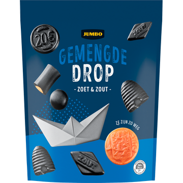 Jumbo Gemengde Drop Zoet & Zout 350 g