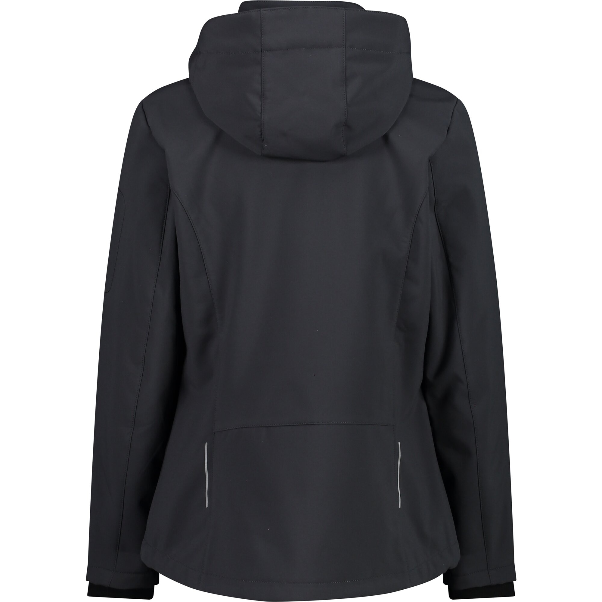 CMP Softshelljacke »WOMAN JACKET ZIP HOOD« 1 Stk. tlg. Wärmend & wind- & wasserabweisend, Übergangsjacke