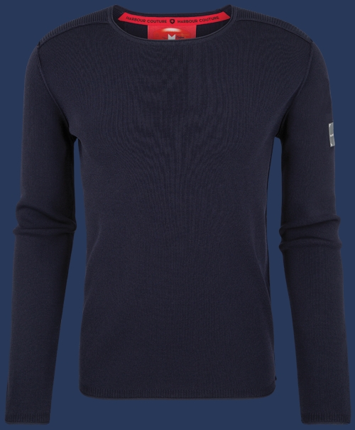Herren Pullover 002 KoNitA, Darknavy