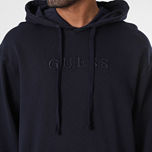 Sweat Capuche M4RQ33-K9YI1 Bleu Marine