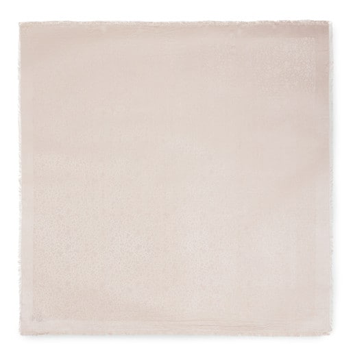 Pañuelo Kaos Mini Jacquard bege