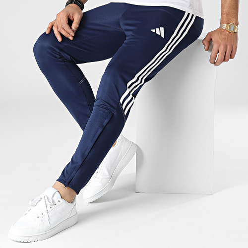 Pantalon Jogging A Bandes Tiro 23 HZ0173 Bleu Marine