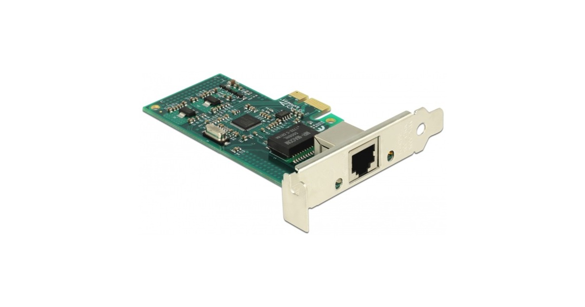 DeLOCKPCI Express Card > 1 x Gigabit LAN netwerkadapter