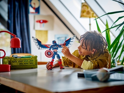 LEGO Nieuwe Captain America bouwfiguur (76296)