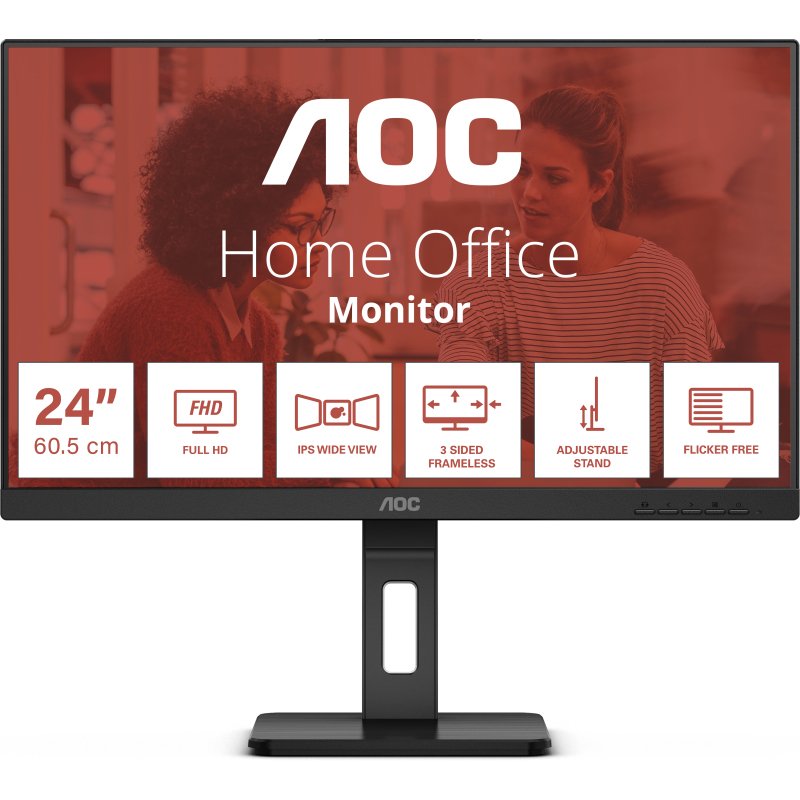 AOC E3 24E3QAF écran plat de PC 60,5 cm (23.8